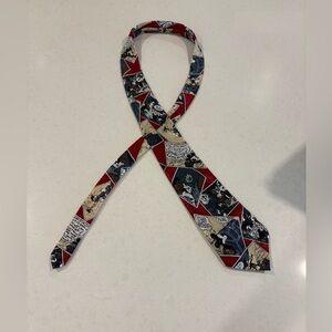 Vintage Mickey Mouse Tie Comic Strip Necktie